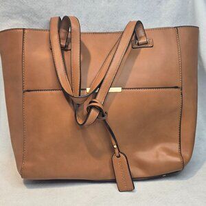SOLE SOCIETY Brown Office Tote Bag